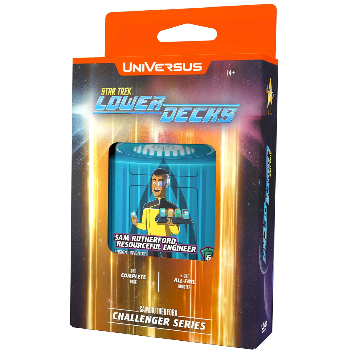 UniVersus Star Trek Lower Decks Sam Rutherford Challenger Deck