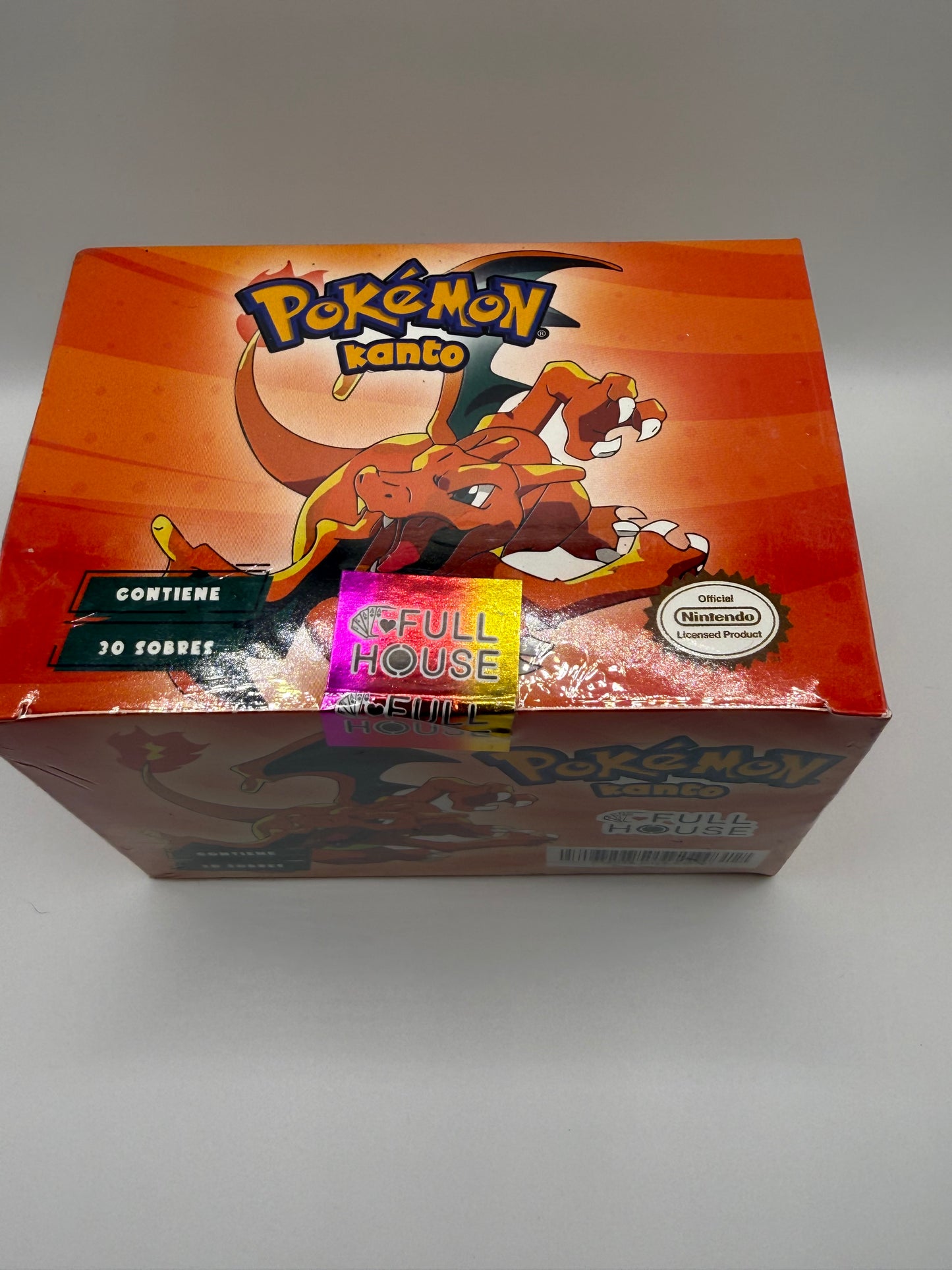 Pokemon Kanto Full House Cards. Sealed, Charizard Box 30 Packs Brand New!