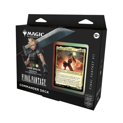 MTG Universes Beyond Final Fantasy Limit Break Commander Deck
