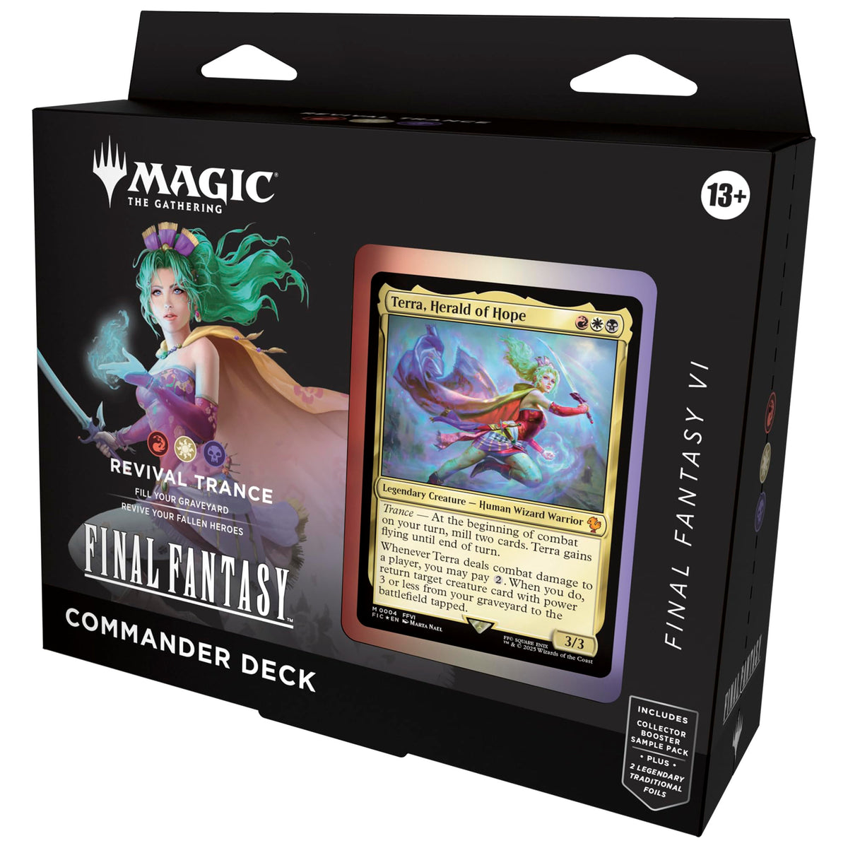 MTG Universes Beyond Final Fantasy Revival Trance Commander Deck