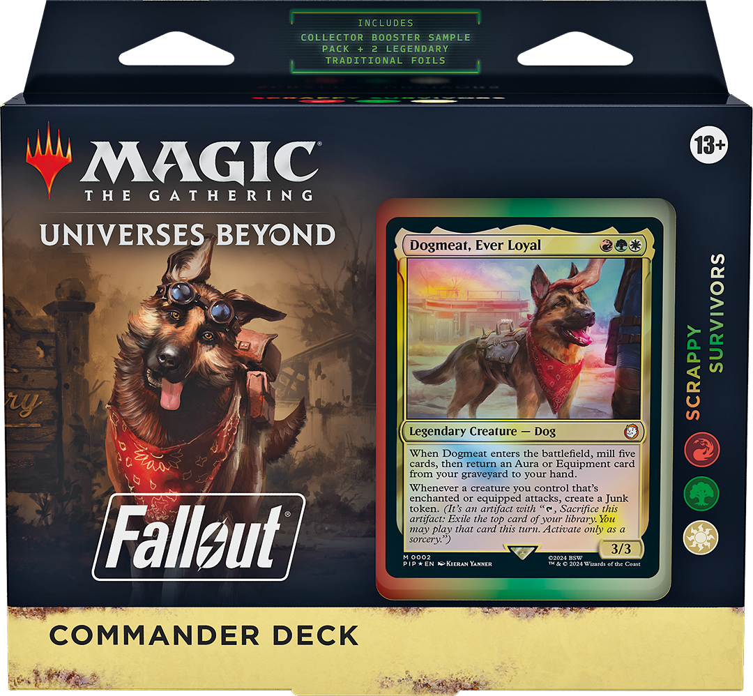 MTG Fallout Scrappy Survivors Commander Deck