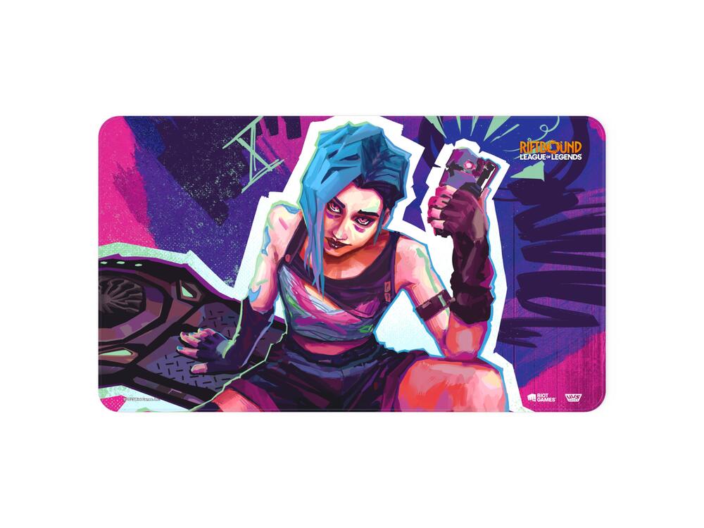 Riftbound League of Legends Jinx Playmat