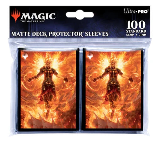 Mtg Matte Deck protector Sleeves March of the Machines Chandra