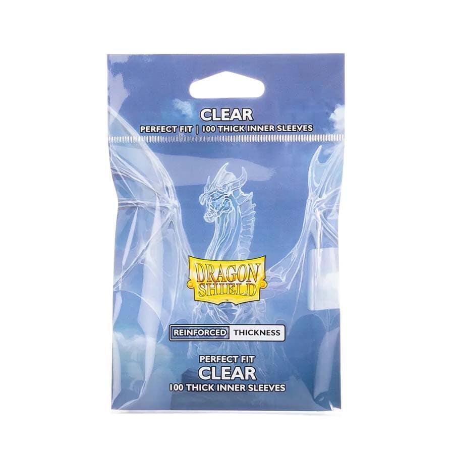 Dragon Shield Reinforced Thickness Clear fit inner Sleeves