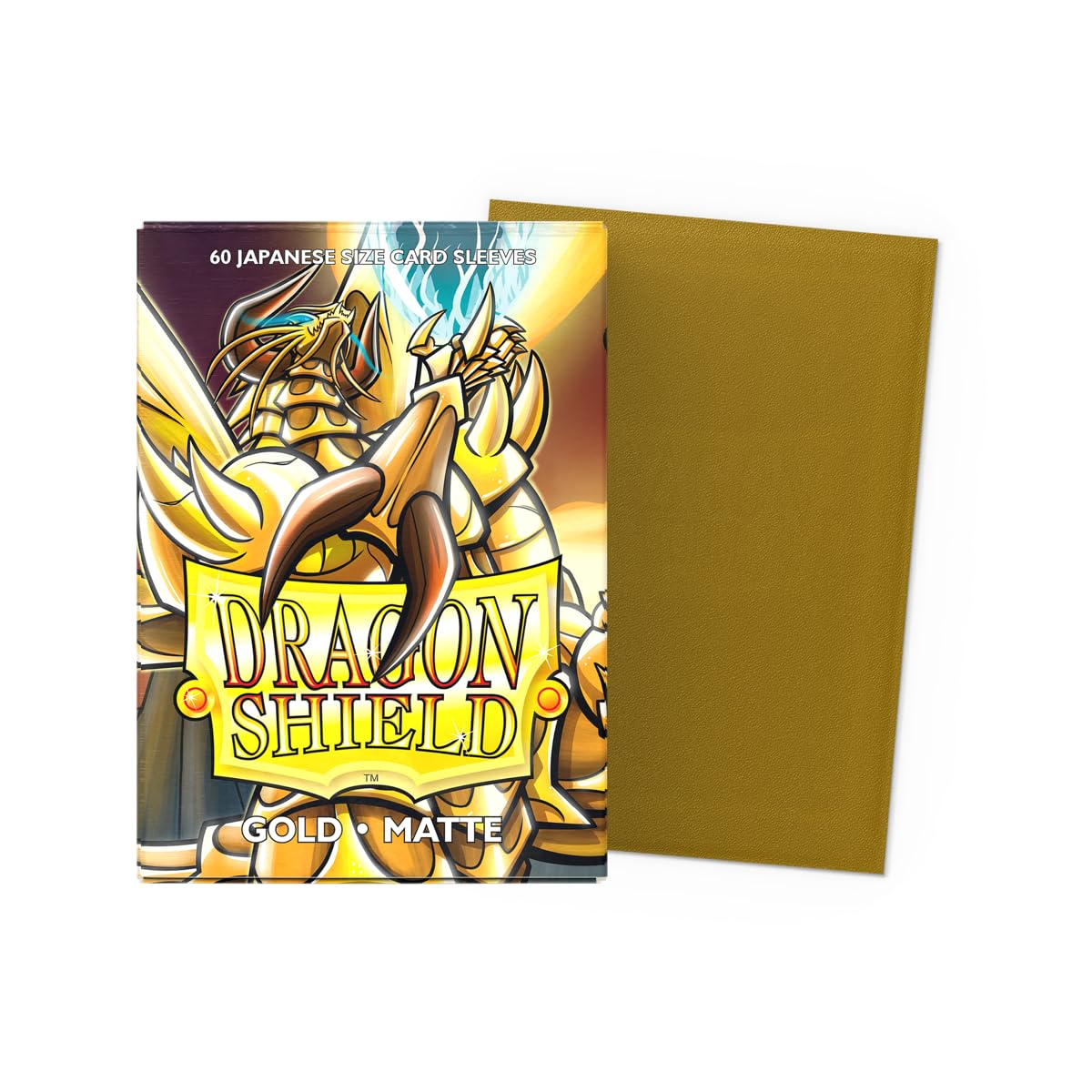 Dragon Shield 60ct JPN sleeves Gold