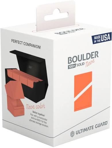 Ultimate Guard Boulder Solid *Neon Orange