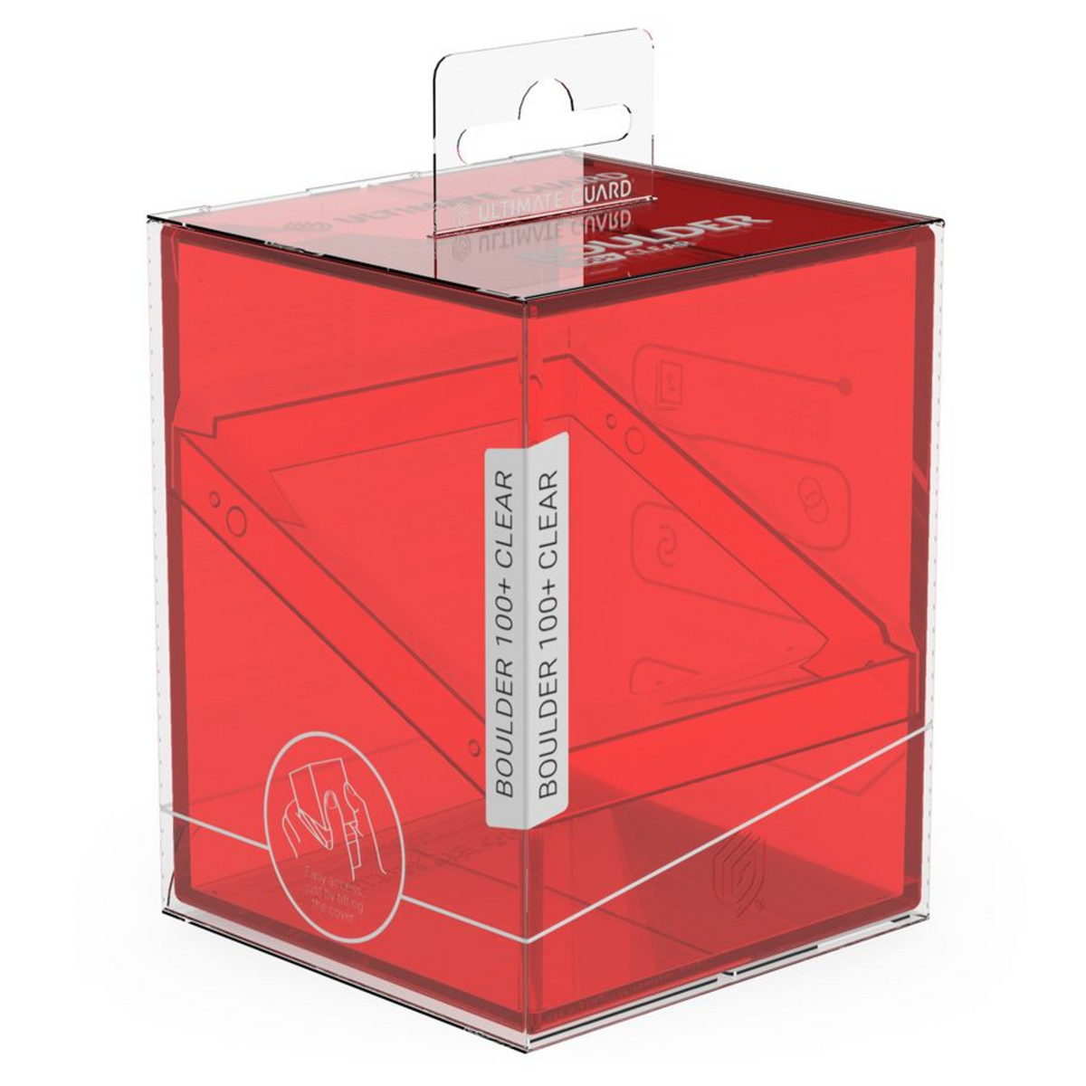 Boulder 100+ Deck Box *Ruby