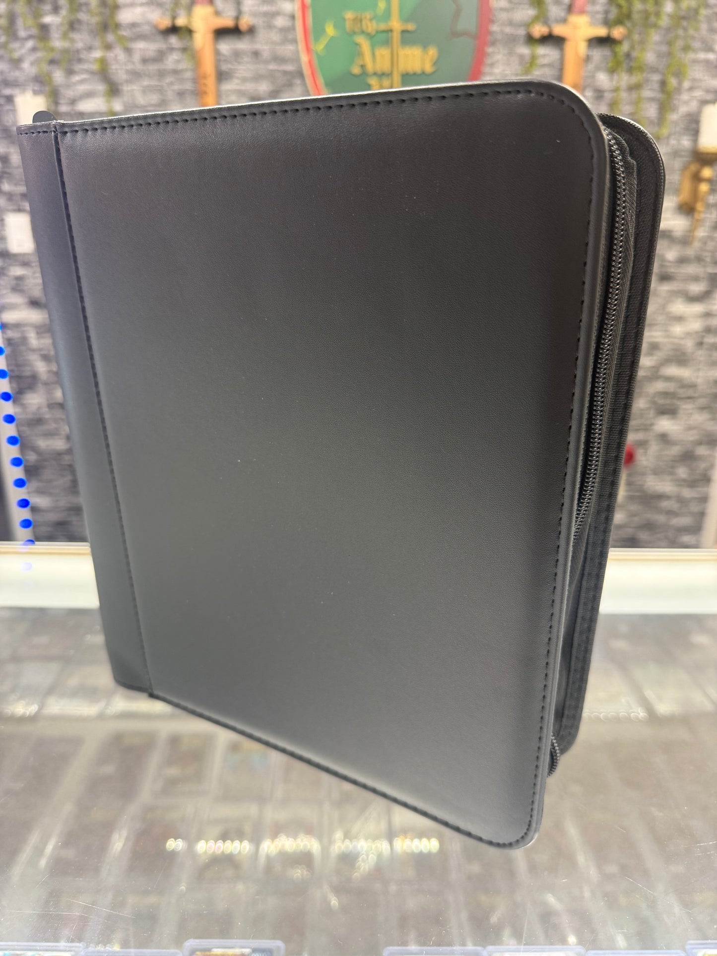 4-Pocket Top Loader Binder two toned *Black/Black
