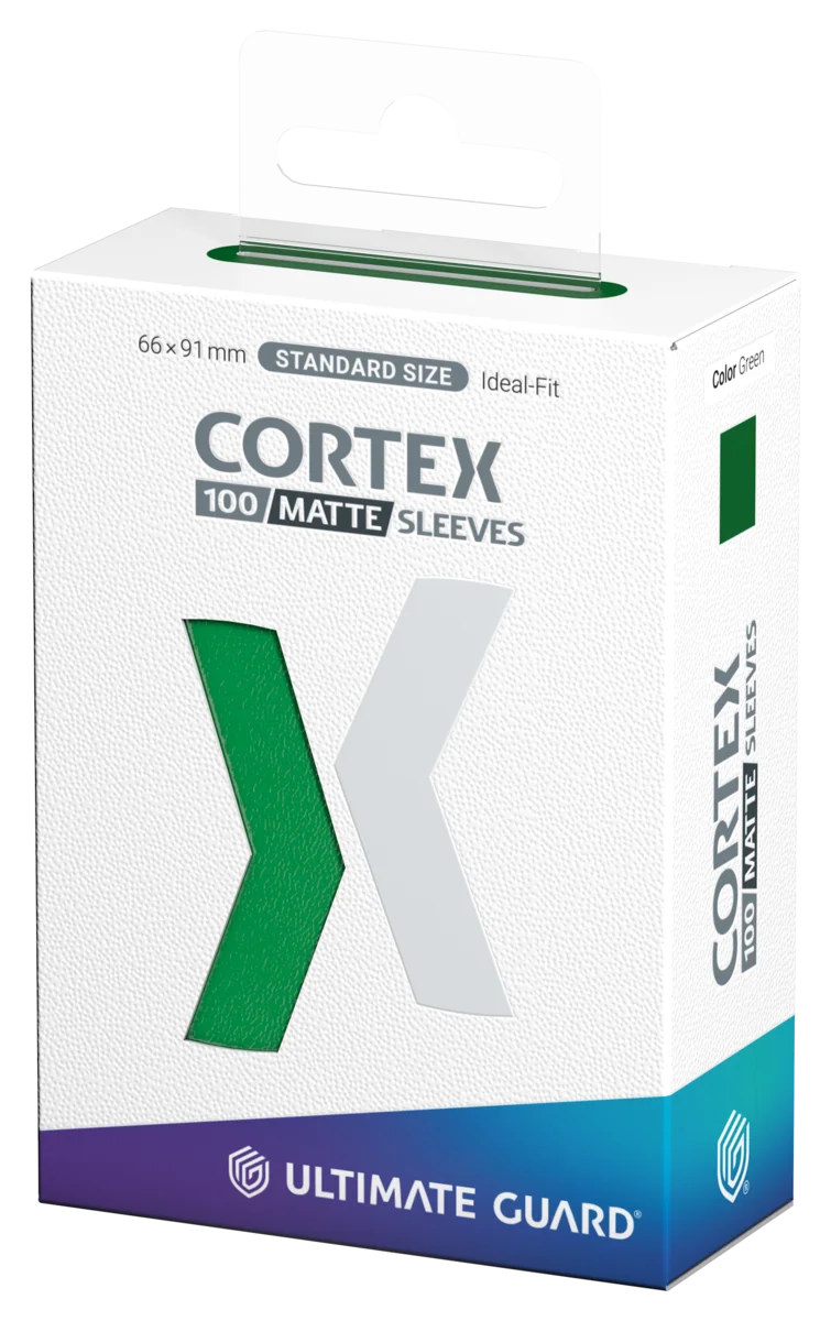 Cortex Standard 100 count Sleeves *Green