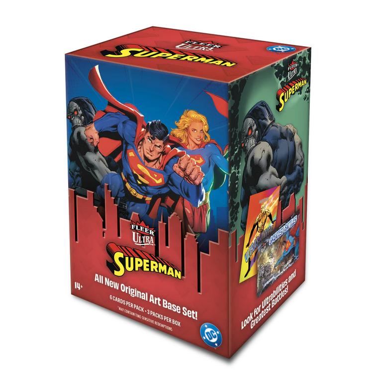 Upper deck Fleer Ultra Superman Blaster Box