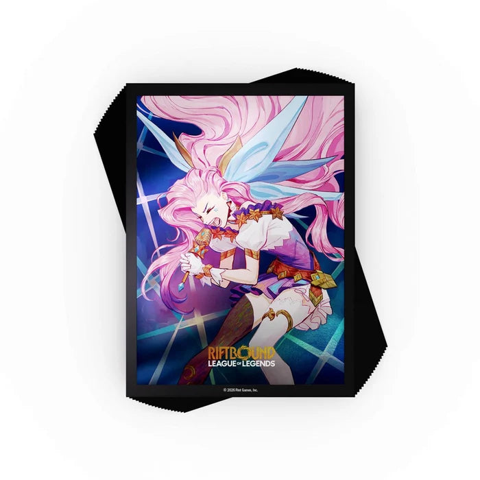 Riftbound Seraphine 100 Foil Art Sleeves