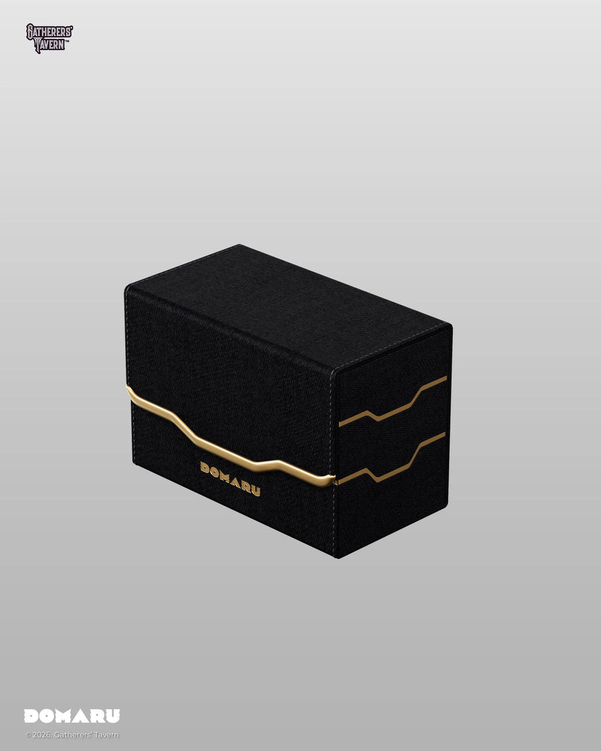 Domaru Armory Double Deck Box *Obsidian