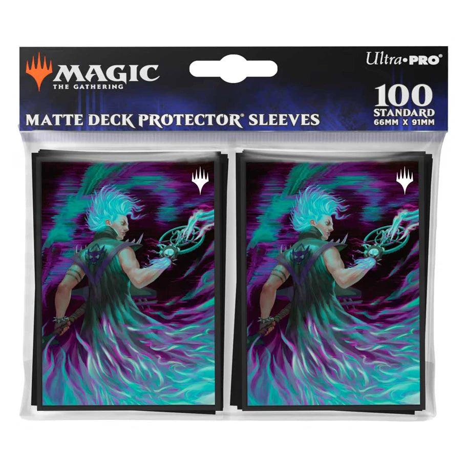 Magic Matted Deck Protector Sleeves * Winter, Cursed Rider