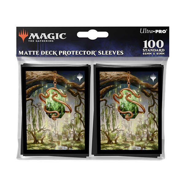 Magic Matted Deck Protector Sleeves * Emerald Medallion