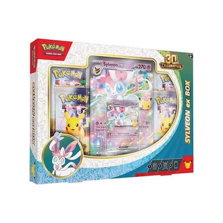 Pokémon 30th anniversary Sylveon ex Box