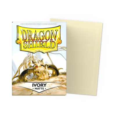 Dragon Shield Matte Ivory Card Sleeves