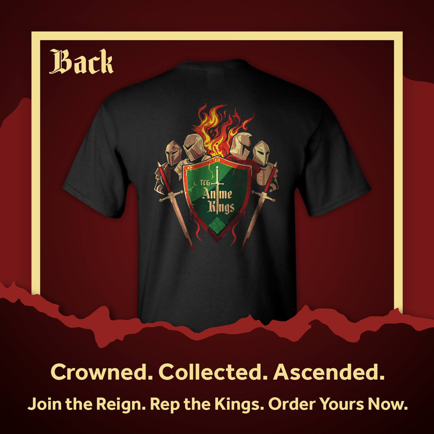 TCG Anime Kings (Original) - Community Support Design