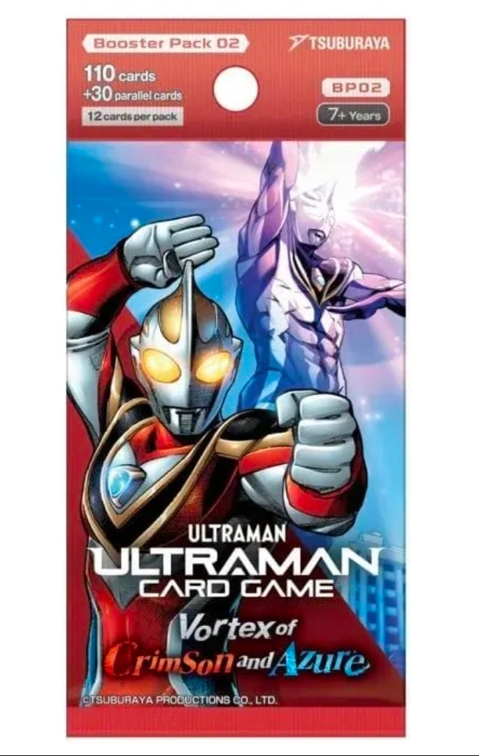 Ultraman Vortex of Crimson Azure Booster pack