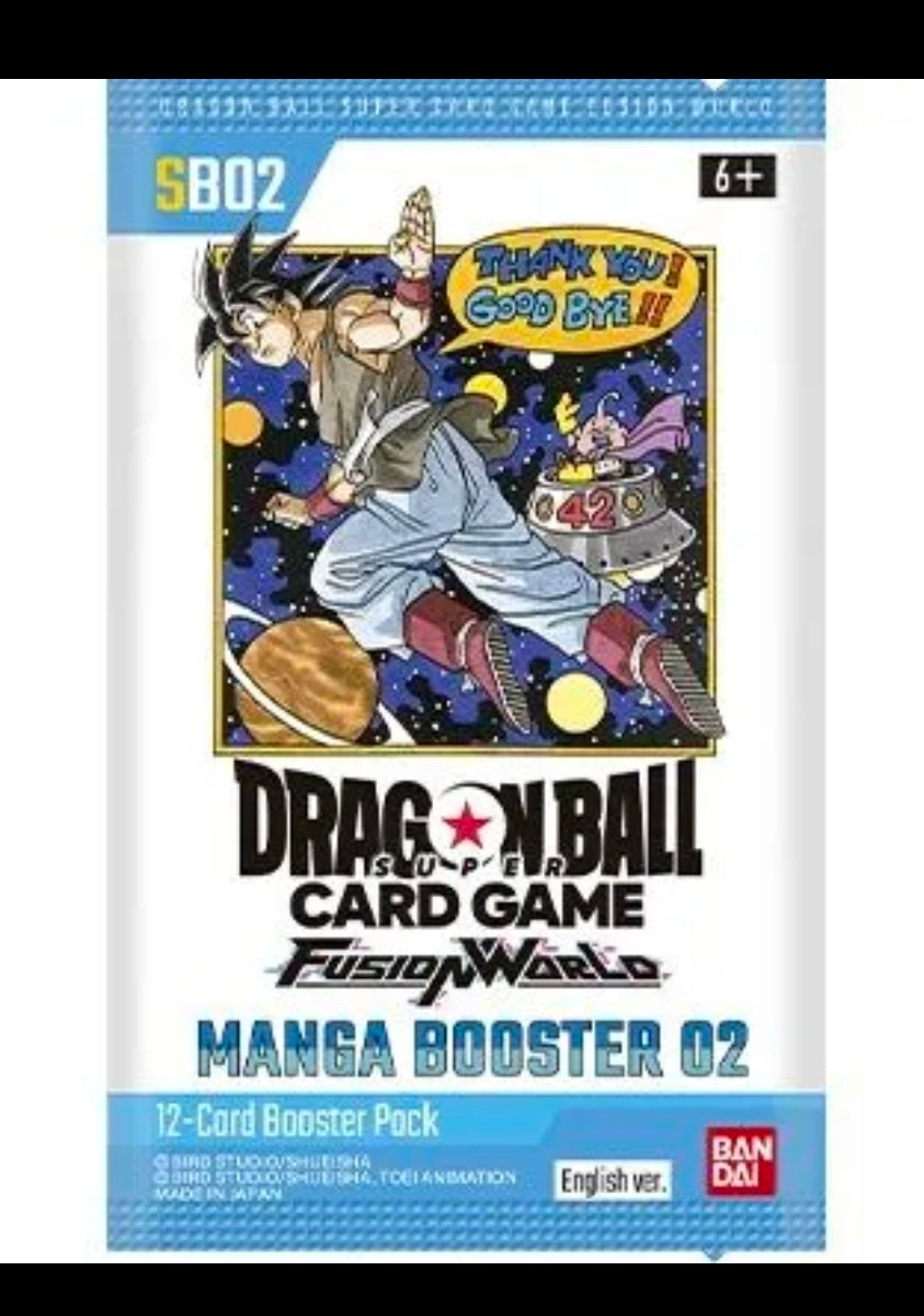 Dragonball Manga Booster 2 Sleeved Hanger Pack
