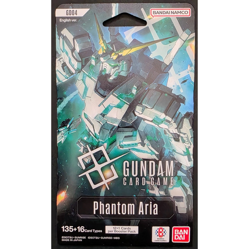 Gundam Phantom Aria sleeved Hanger Booster Pack
