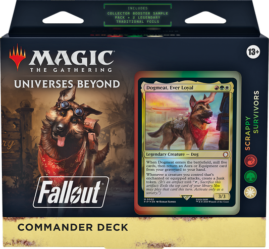 MTG Fallout Scrappy Survivors Commander Deck
