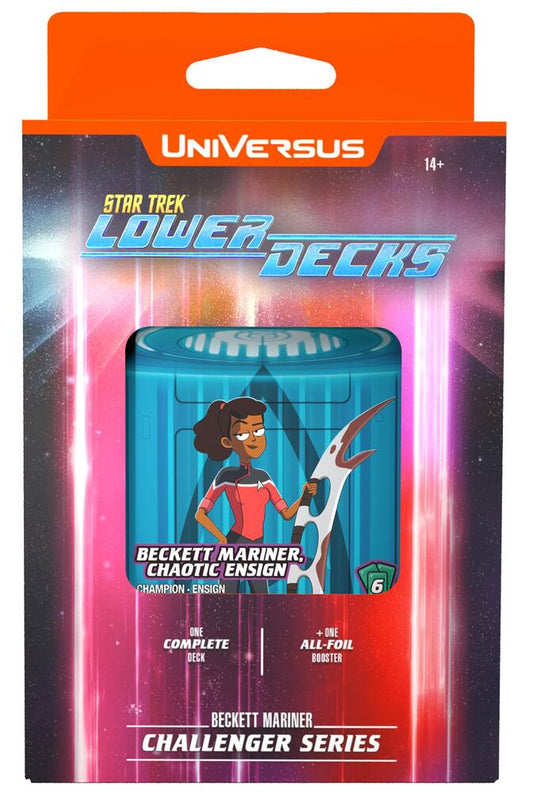 UniVersus Star Trek Lower Decks Beckett Mariner Challenger Deck