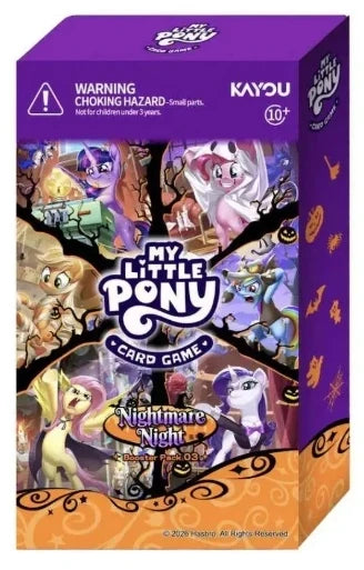 MLP TCG Nightmare Night Booster Pack 3 Gift box