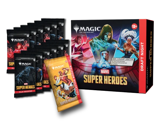 Mtg Marvel Super Heroes Draft box