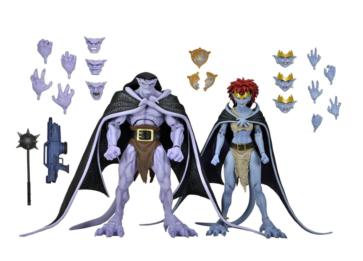 Disney’s Gargoyles Neca Goliath & Demona Action Figure 2pk