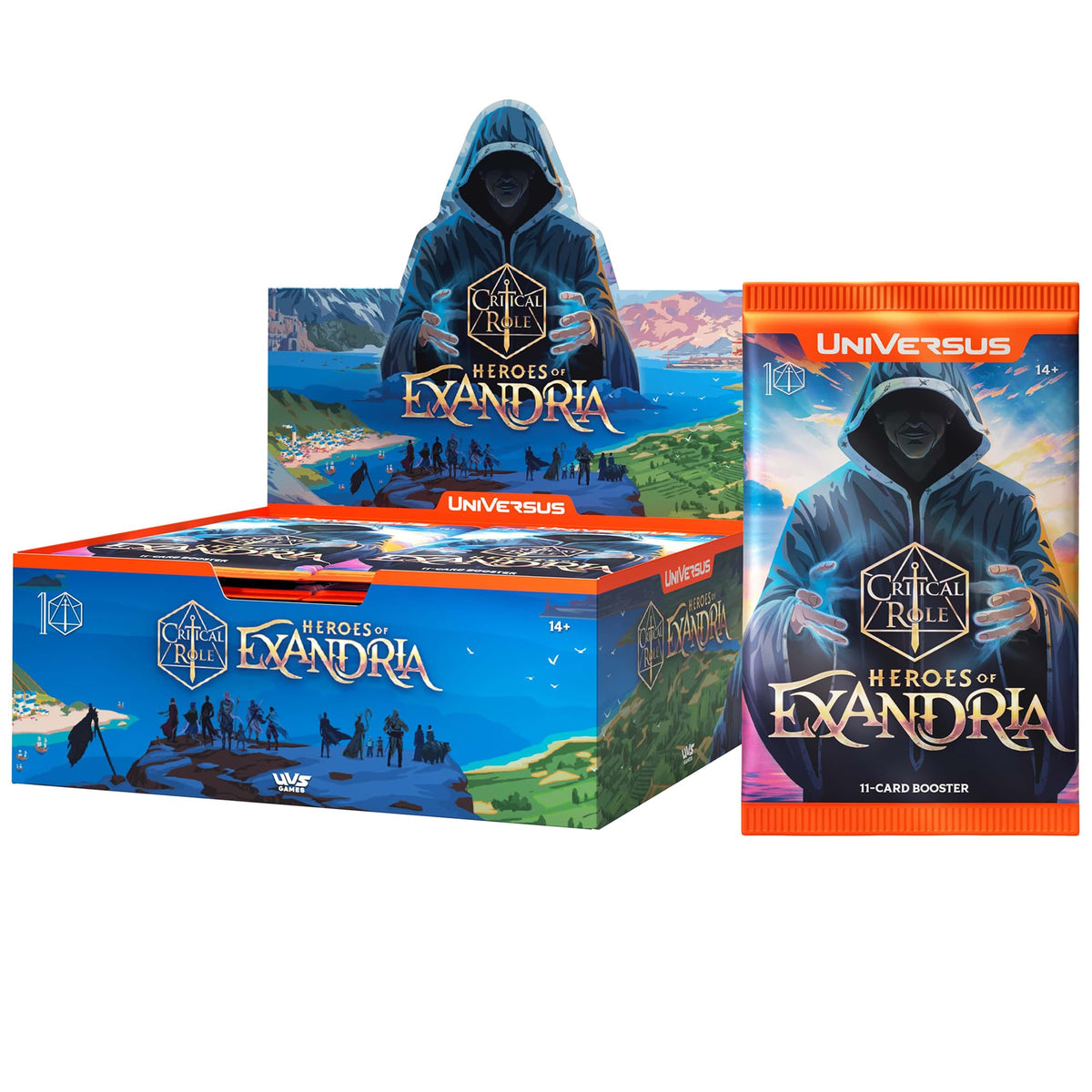 Critical Role Heroes of Exandria UniVersus Booster Box