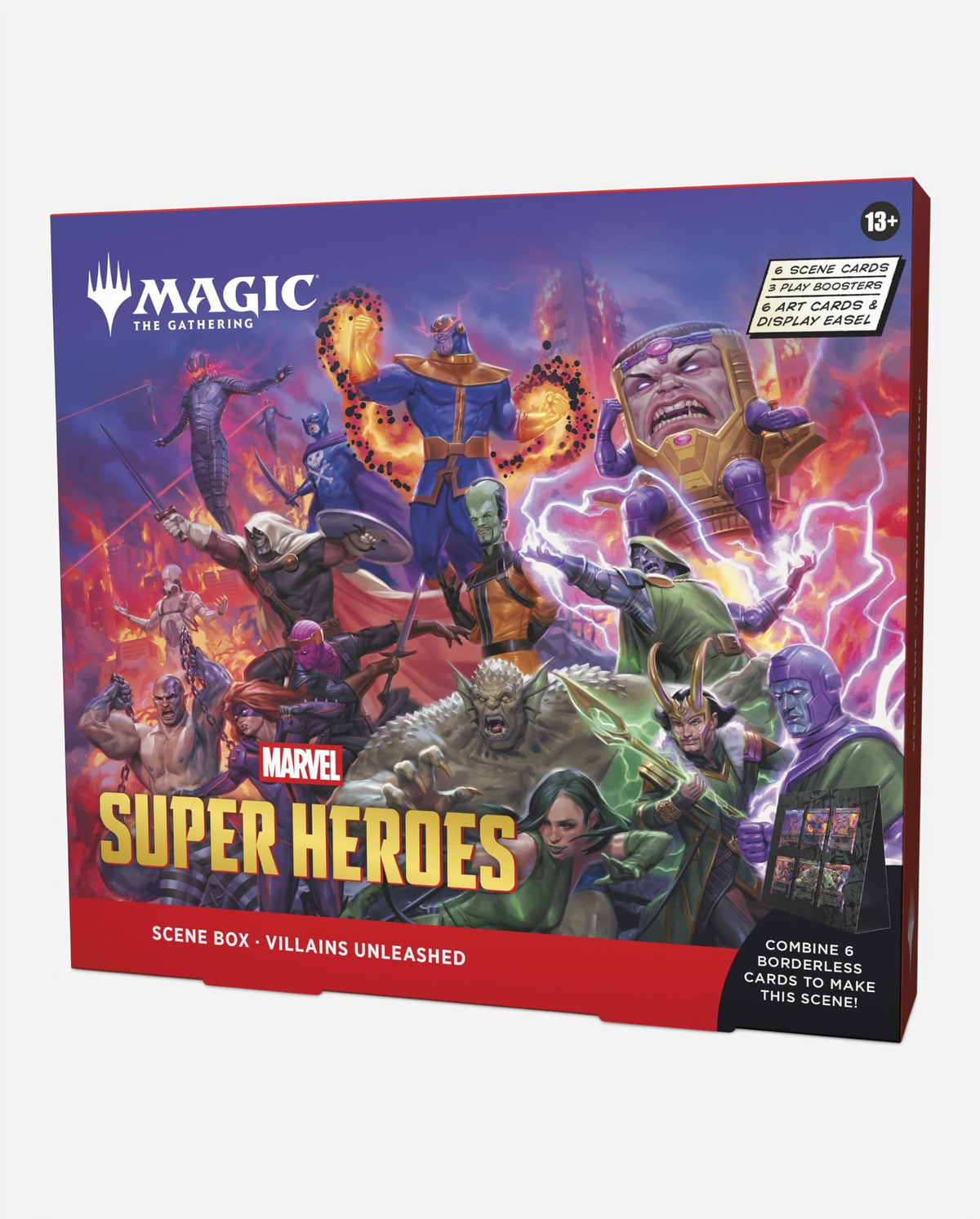 Mtg Marvel Super Heroes - Villians Scene Box