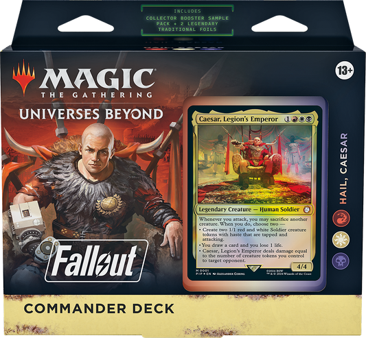 MTG Fallout Hail, Caesar Commander Deck