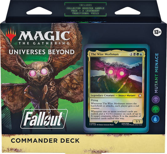MTG Fallout Mutant Menace Commander Deck