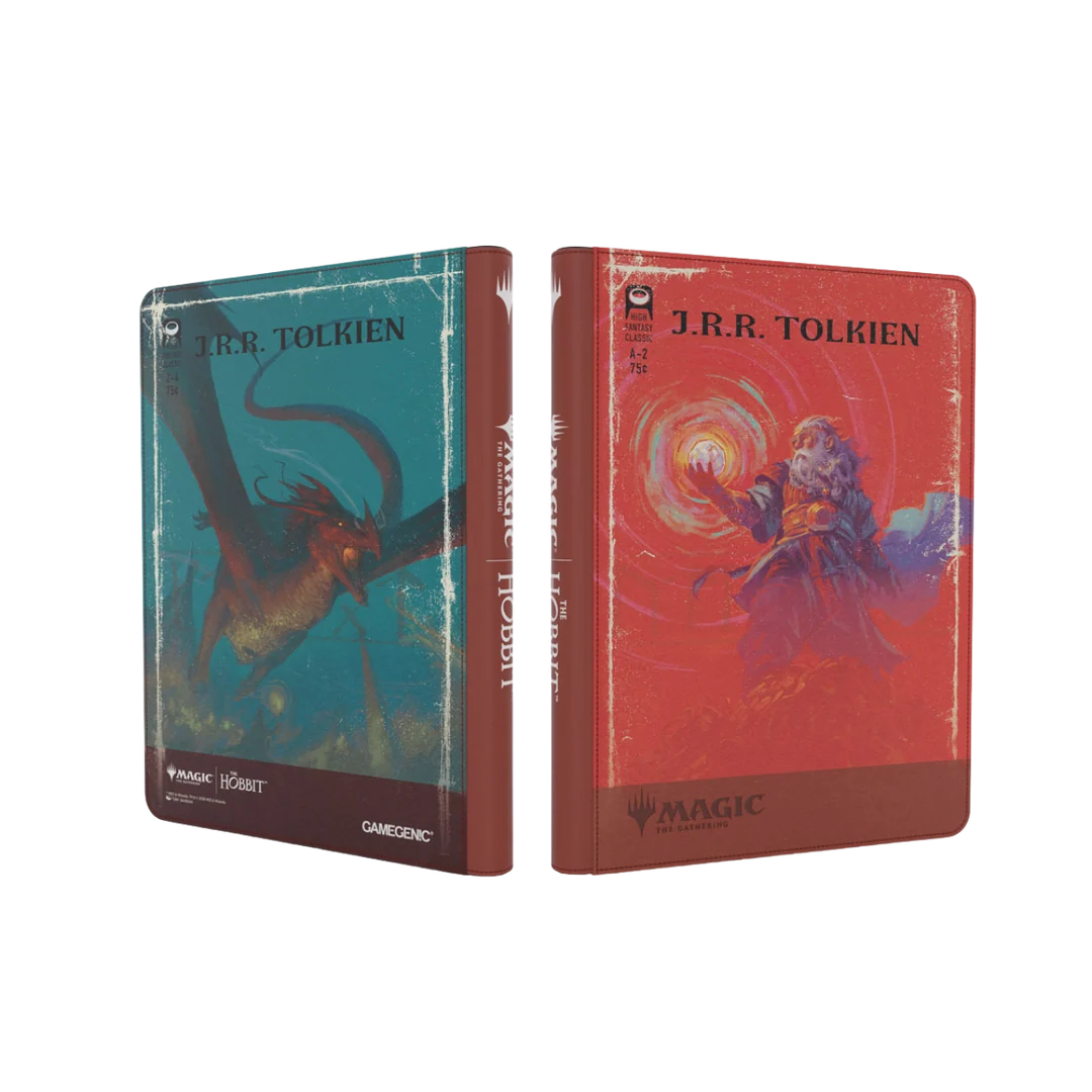 Mtg The Hobbit Book Cover Arkenstone/Smaug Binder