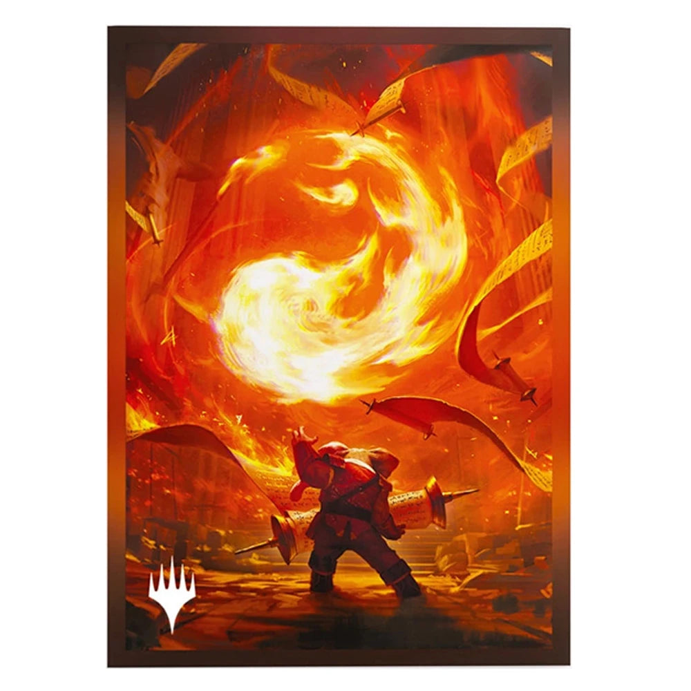 MTG Strixhaven 105 count Sleeves Mountain