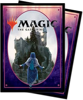 Mtg Matte Deck protector Sleeves Wilds of Eldraine, Castle