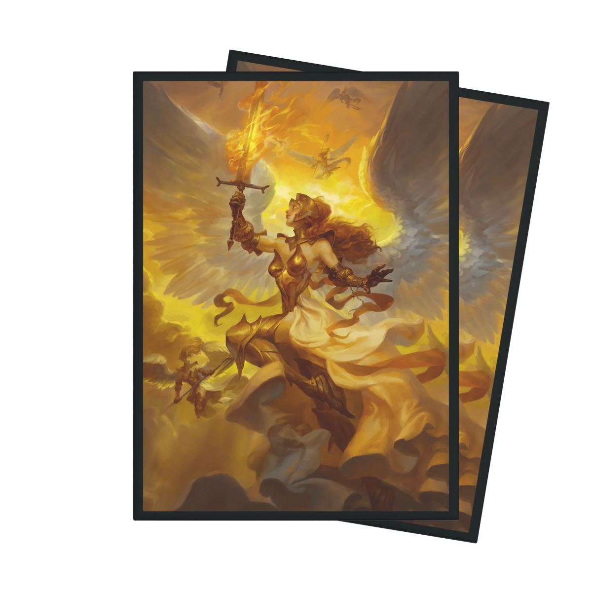 Mtg Matte Deck protector Sleeves, Angels