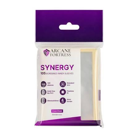 Arcane Fortress Synergy 105 bordered Inner sleeve, Ivory
