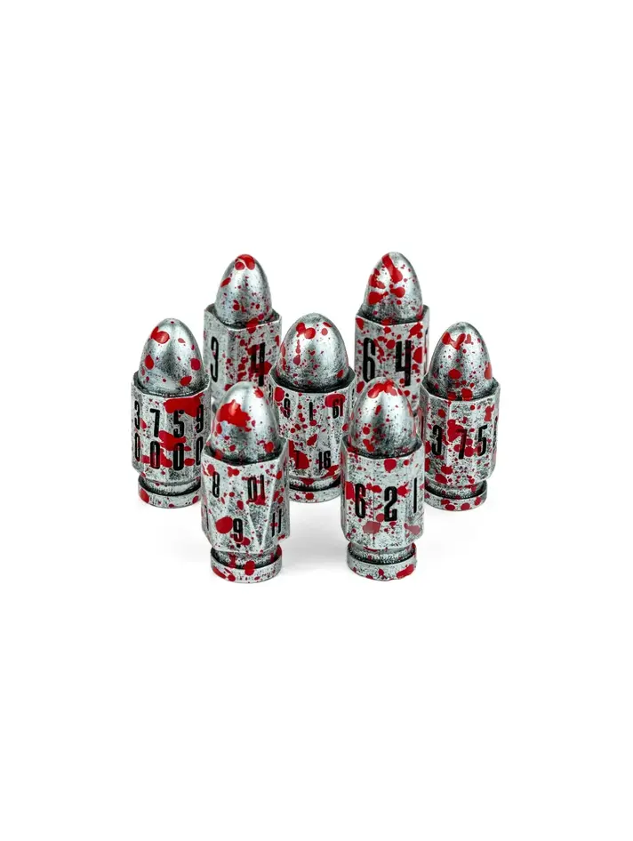 FanRoll Vampire Hunter Bullet Dice Set of 7