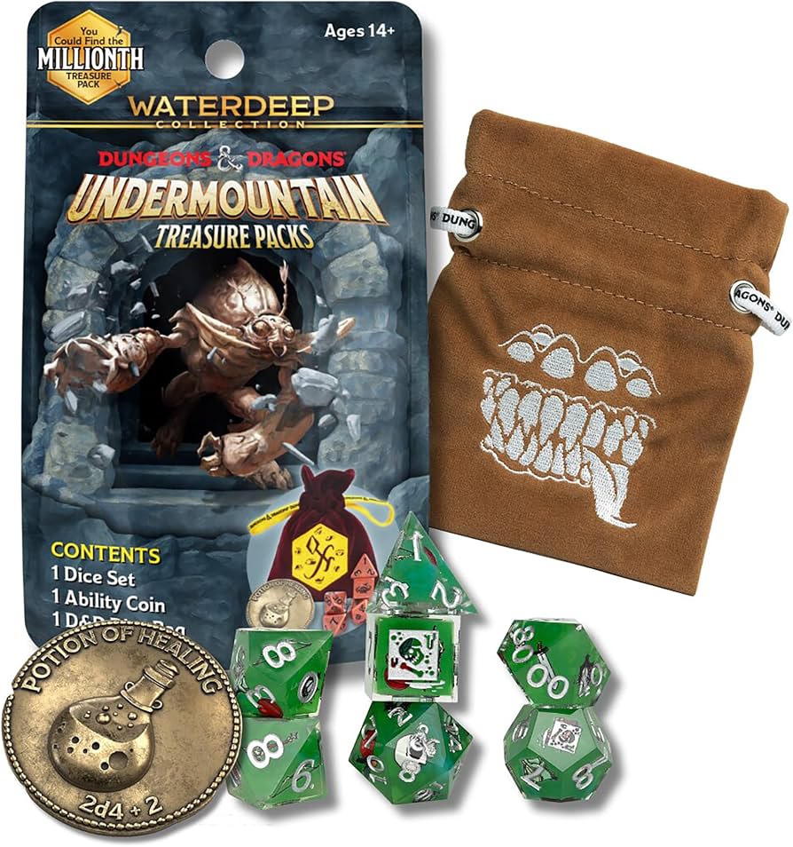D&D Undermountain Treasure Pack Waterdeep Collection