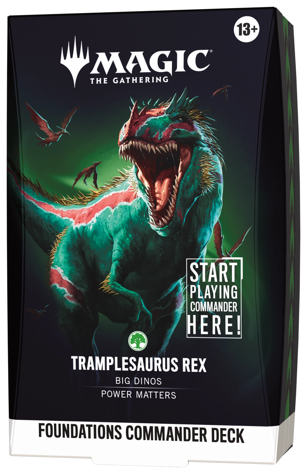MTG Foundations Commander Deck *Tramplesaurus Rex