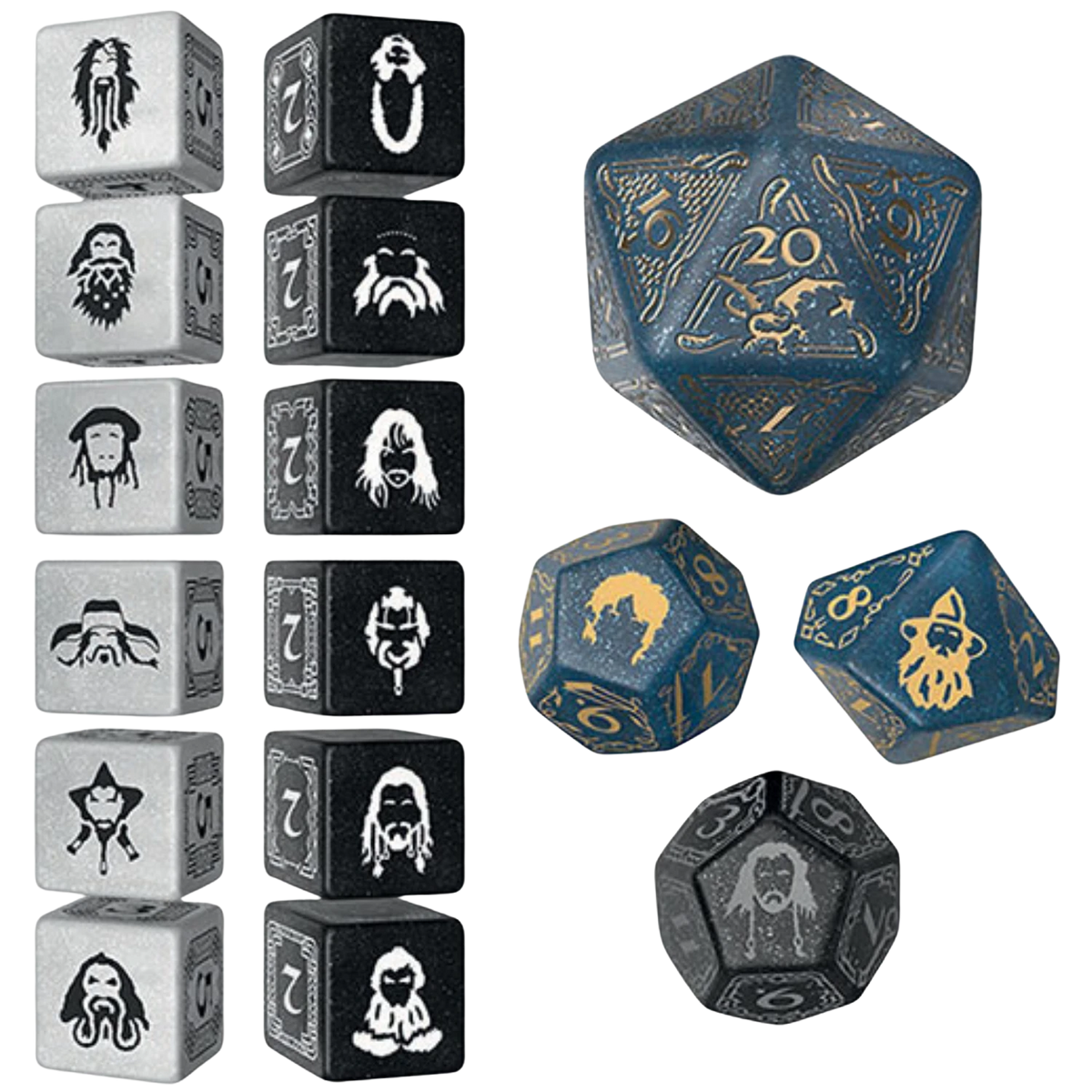 The Hobbit TCG Dice Set *Aether Vale