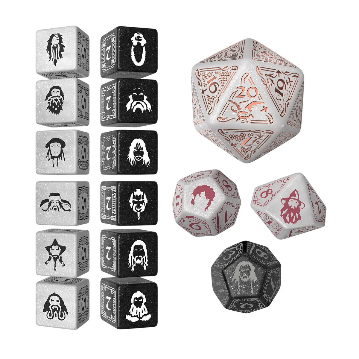 The Hobbit TCG Dice Set *Radiant Dawn