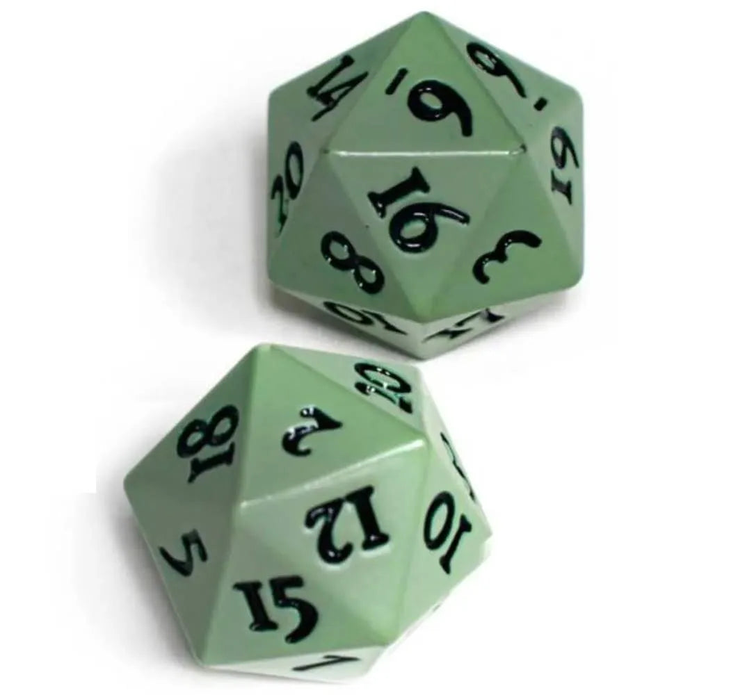 Vivid D20 Dice Set Cool Matcha