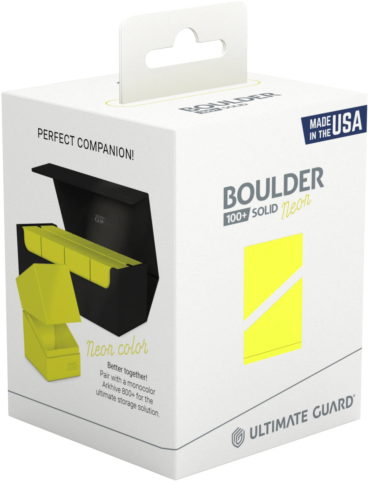 Ultimate Guard Boulder Solid *Neon Yellow