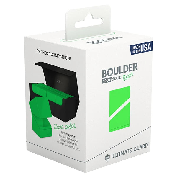 Ultimate Guard Boulder Solid *Neon Green