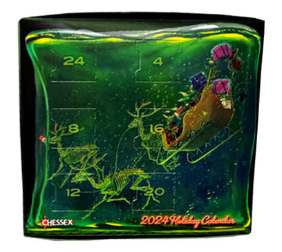 Chessex 2024 Holiday Dice Calendar