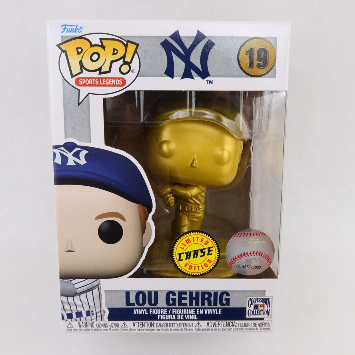 Funko Pop Sports Legends Lou Gehrig #19 Chase