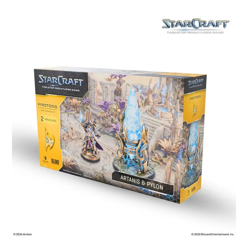 StarCraft Miniatures for Tabletop Game *Artanis & Pylon