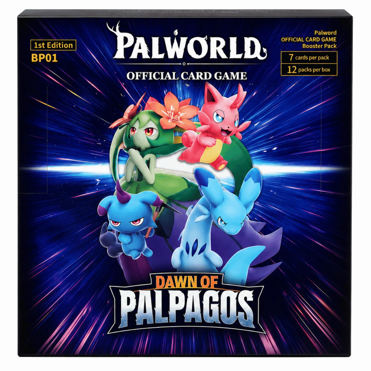 Palworld Dawn of Palpagos Offical Card Game Booster Box BP01
